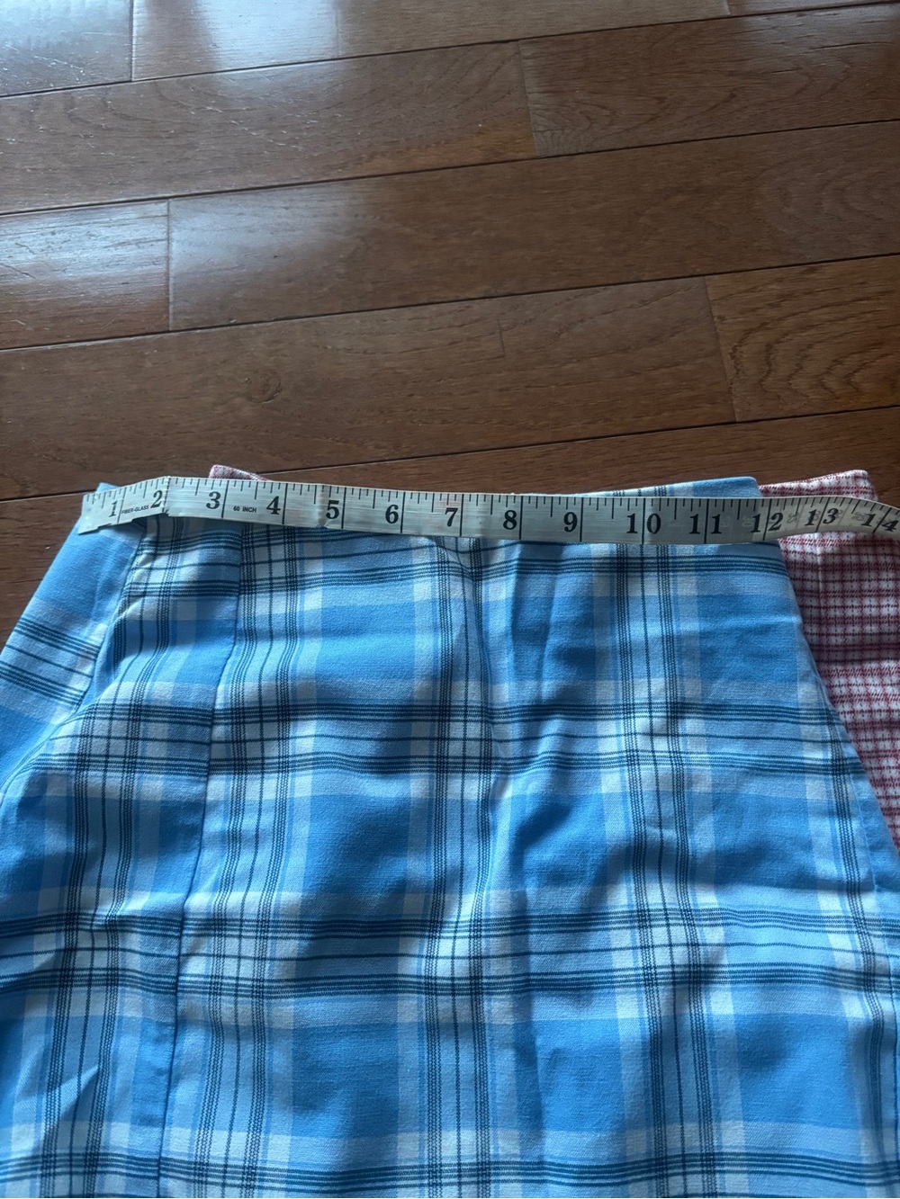 Brandy Melville Red Plaid & Blue Plaid Mini Skirts - Picture 5 of 5